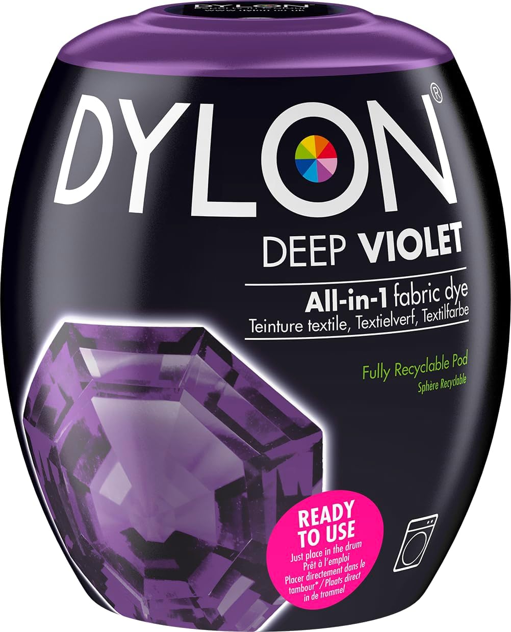 Dylon Deep Violet All-in-1 Fabric Dye Pod