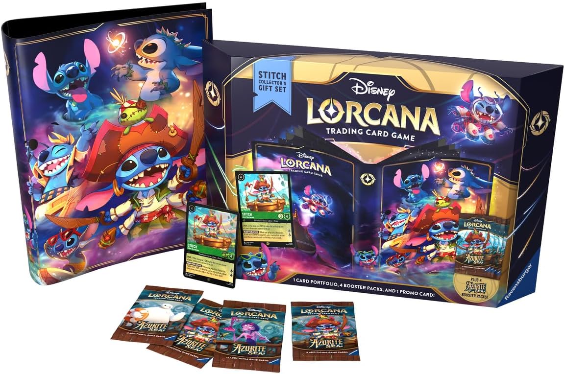 Disney Lorcana Trading Card Game Gift Set – Stitch Collector's Edition